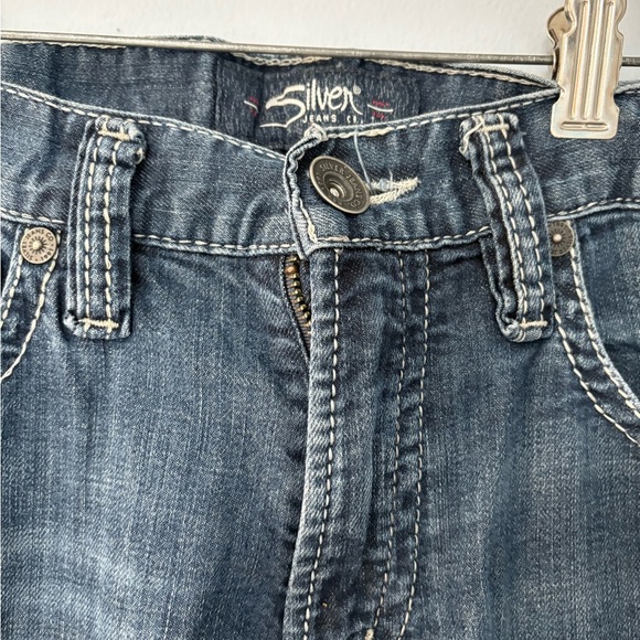 Silver ZAC SJC Medium Wash Jeans Men’s Size 30/32 - Picture 3 of 9